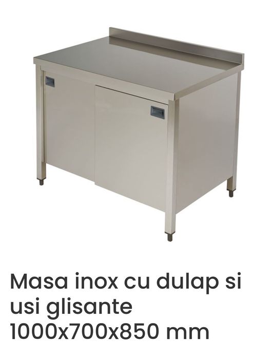 Mese inox  baruri restaurante