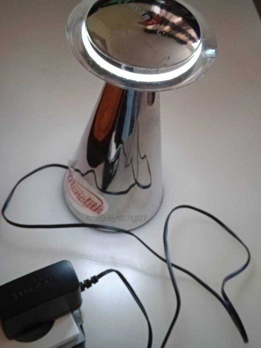 Лампа LED настолна от Luxartec 20 см + батерии + адаптър