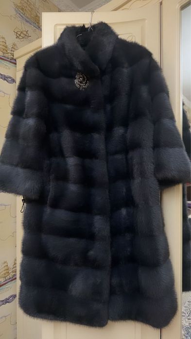 Натуральная норковая шуба