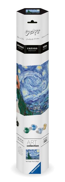 Ravensburger CreArt 23915 - Рисуване по числа Starry Night на ван Гог