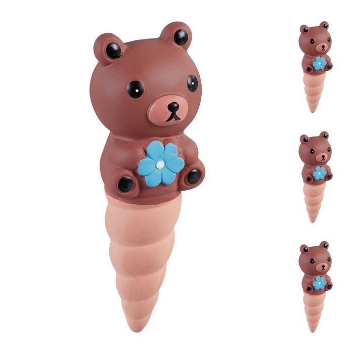 Set 4 conuri udare in forma de ursulet sistem automat ceramica 100 ml