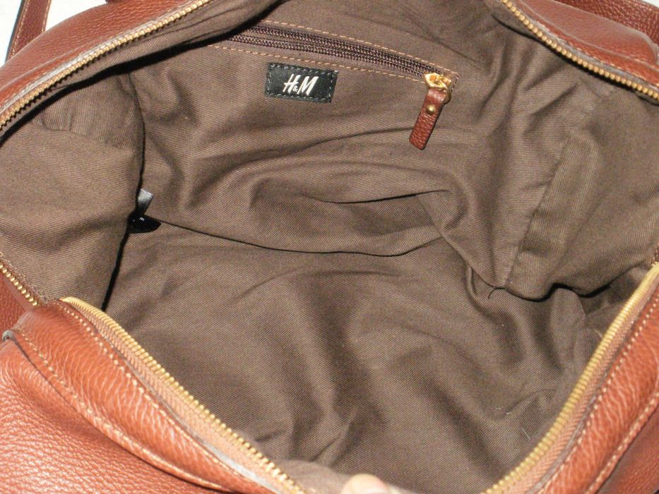 нова дамска чанта естествена кожа НМ