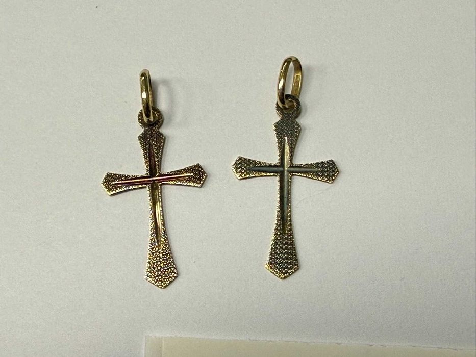 Златно кръстче - 0.37 грама - 14к