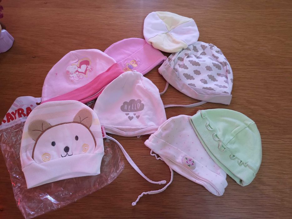 Шапки зима/пролет/лято/есен  0+ месеца до 5 години и ръкавички