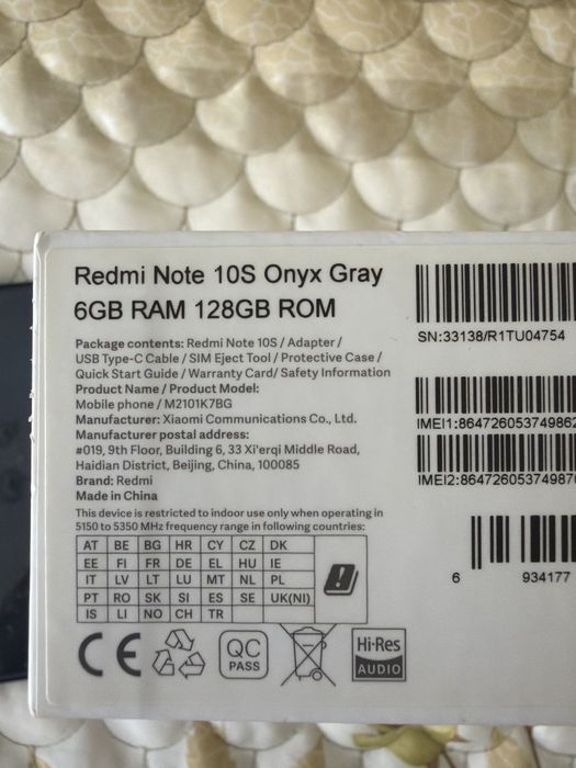 Продам redmi 10s