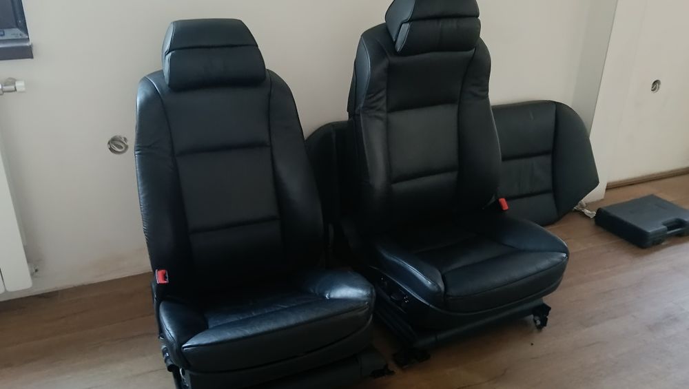 Комфортен кожен салон бмв e60