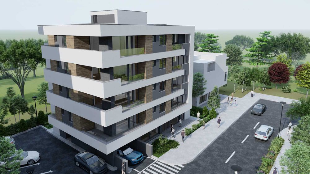 3 camere  ETAJ 2 - in BLOC NOU zona Teatru - Liceul Unirea