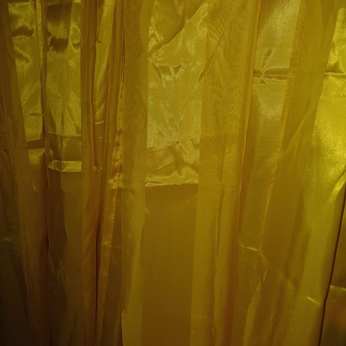 Perdele set 6buc galbene