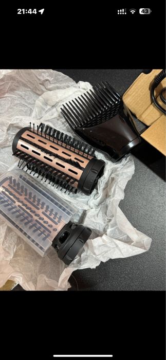 Perie de par rotativa-noua!