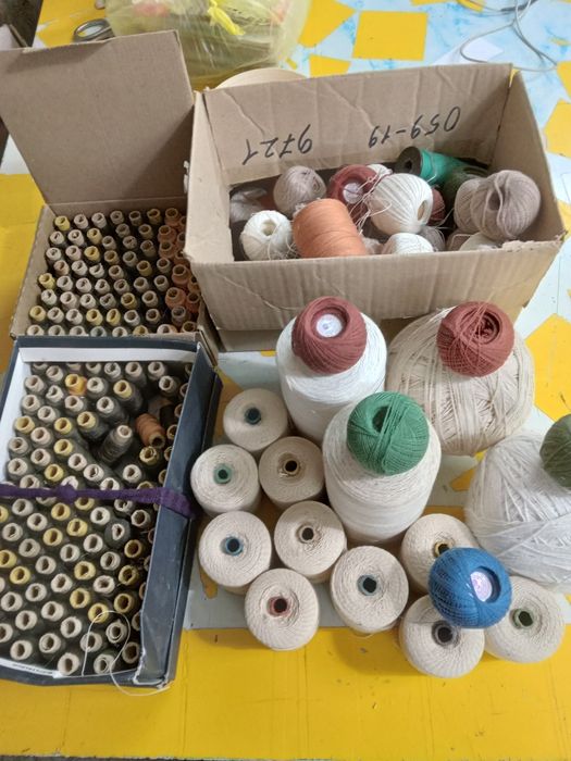 Всё для рукоделия ткань  нитки