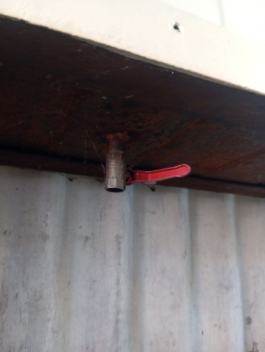 Бак металлический для диз. топлива