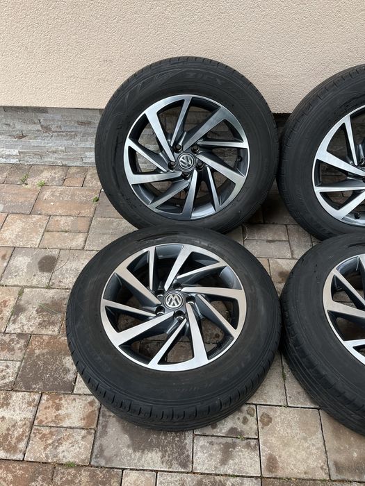 Jante Aluminiu originale vw tiguan 5x112 woodstock 215 65 17