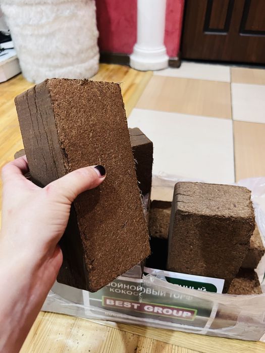 Торф брикет