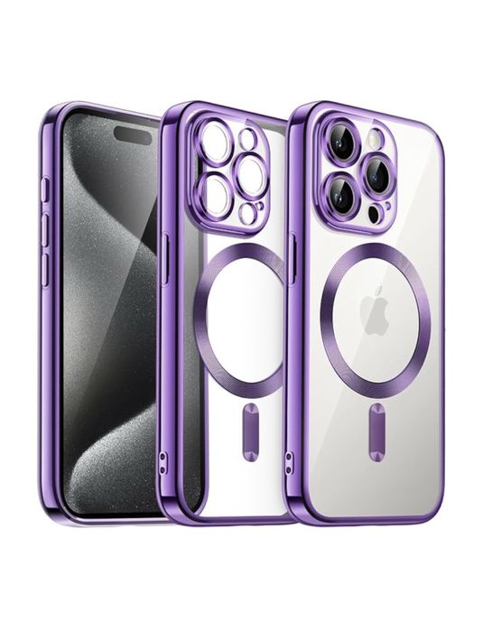 Iphone 13/14/15/16E/16/17 PRO MAX PLUS Husa Folie Magnetica Space