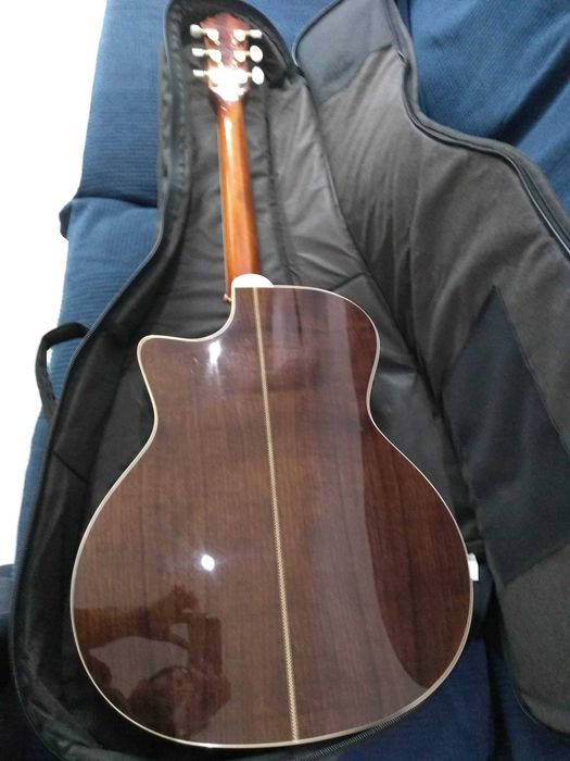 Chitara solidtop Harley Benton CLJ-503CE WN + accesorii