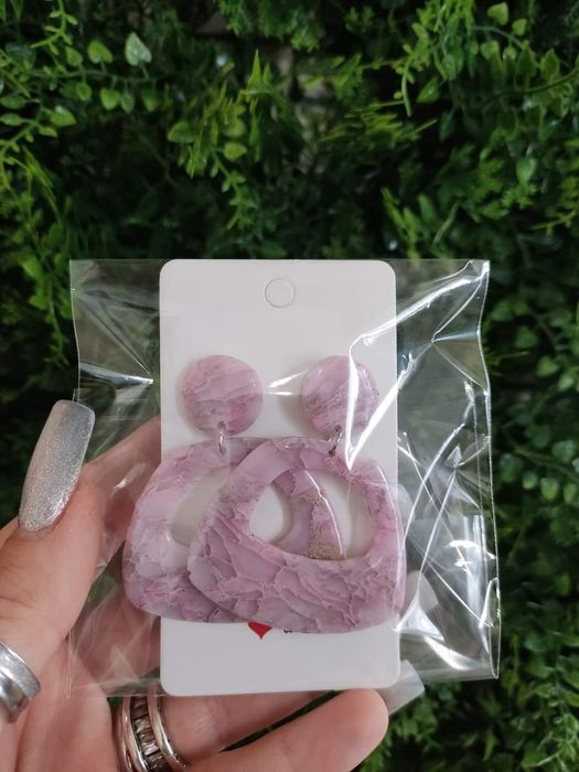 Обици от полимерна глина