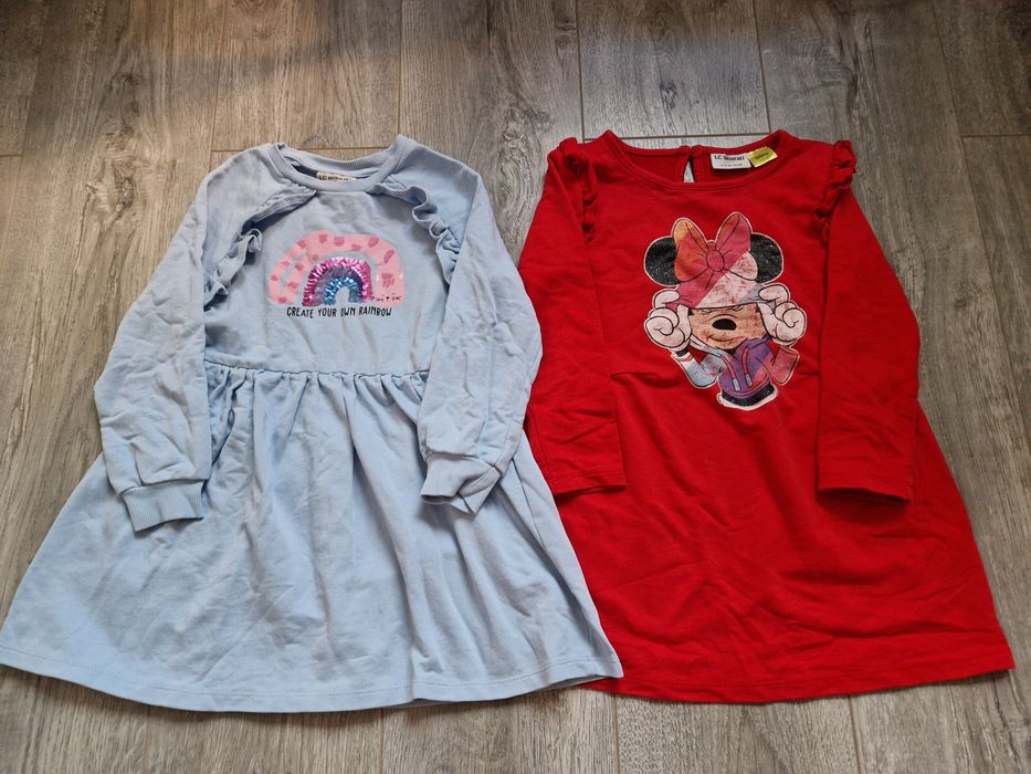 Lot 2 rochite maneca lunga  LC WAIKIKI 104-110