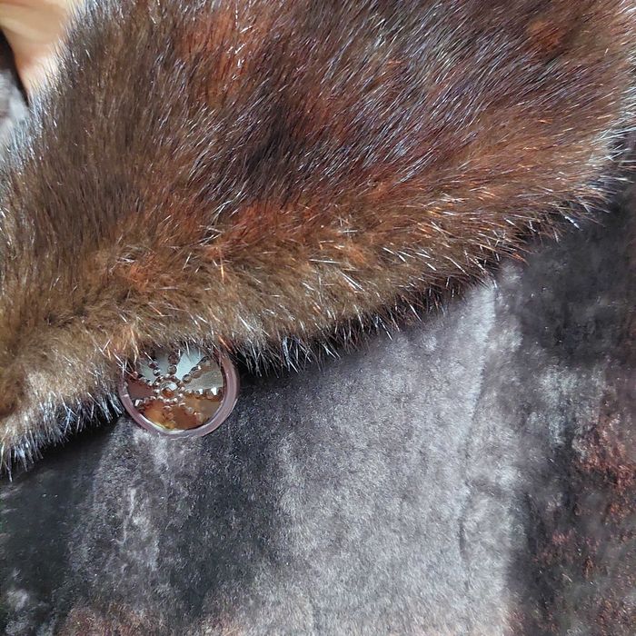 Шуба женская мутон