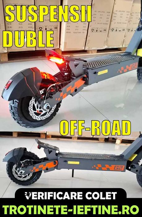 Super pret! Trotineta KuKirin G2 [2024], 45 Km/h, Lichidare Stoc, NOUA