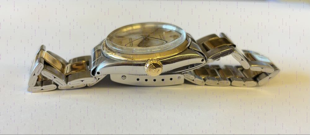 Ceas Rolex 34 mm aur cu otel. Pret bomba!