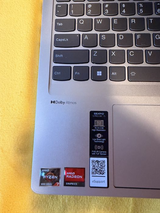 Laptop Lenovo Idealpad 5 pro //16ARH7
