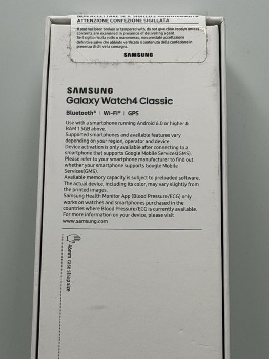 Galaxy Watch 4 Classic Sigilat 46 MM Oferta G3