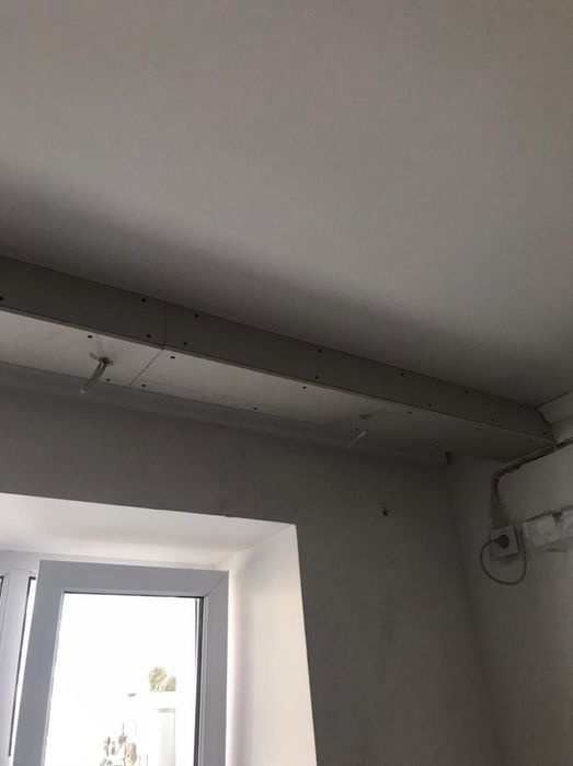 Установка Перегородки из гипсокартона ,утепление ,обшивка ,короба ,пок ...