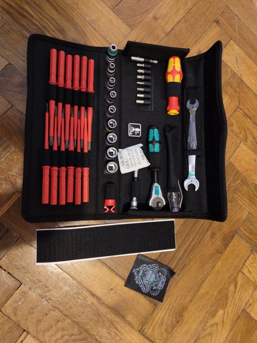 Trusa scule Wera Kraftform Kompakt W 1 Maintenance, cu husa