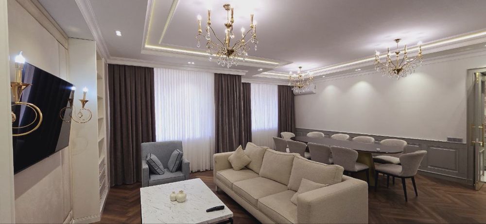 Ц-1 Бибигон! Centrado! Высоколиквидная 4х комнатная квартира 140м2!