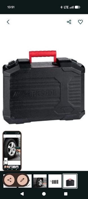 Pistol impact parkside