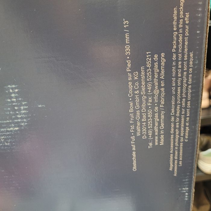 Фруктовница Walther Glas