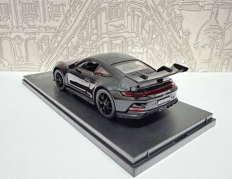 Porsche 911 GT3 1.32! Металлическая модель со светом и звуком