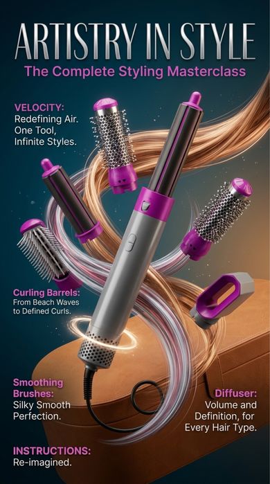 Фен Дайсон 5в1, Dyson стайлер. Дайсон