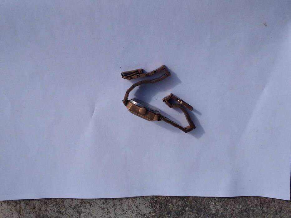 Позлатен часовник Luch