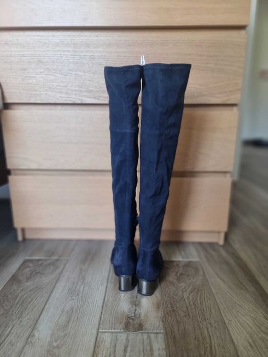 Massimo Dutti кожени ботуши/ чизми pазмер 39