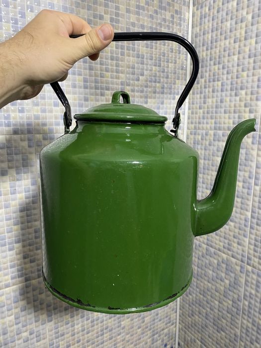 Чайник эмалированный 7л СССР