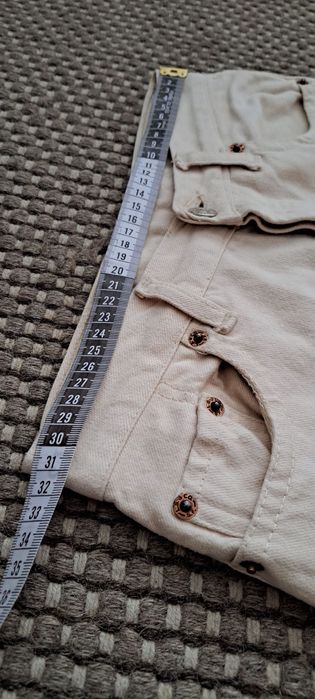 Jeans Levi's 501 W27 W28 (XS) alb ivoire