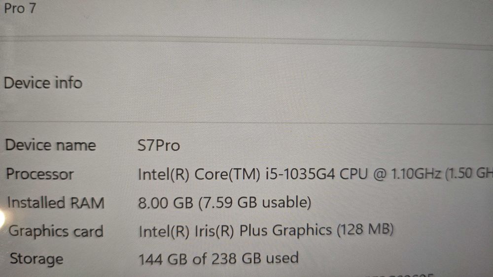 Tableta cu Windows Microsoft Surface Pro 7