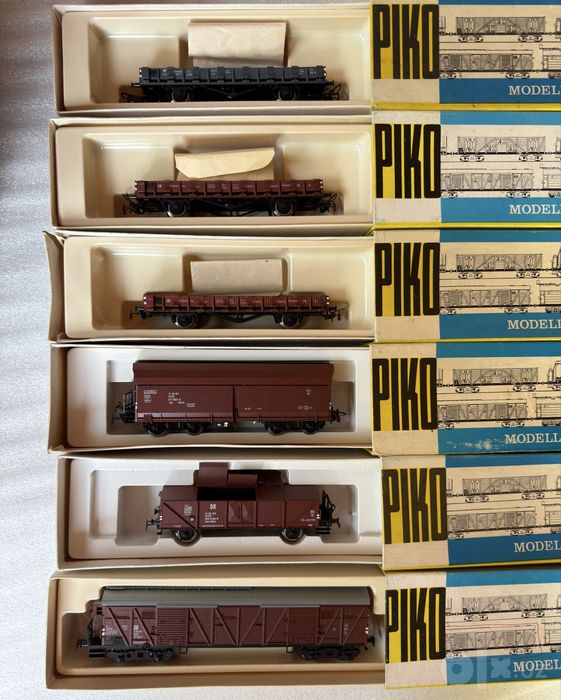 Оригинальные коллекционные вагоны Piko HO 1:87 ГДР