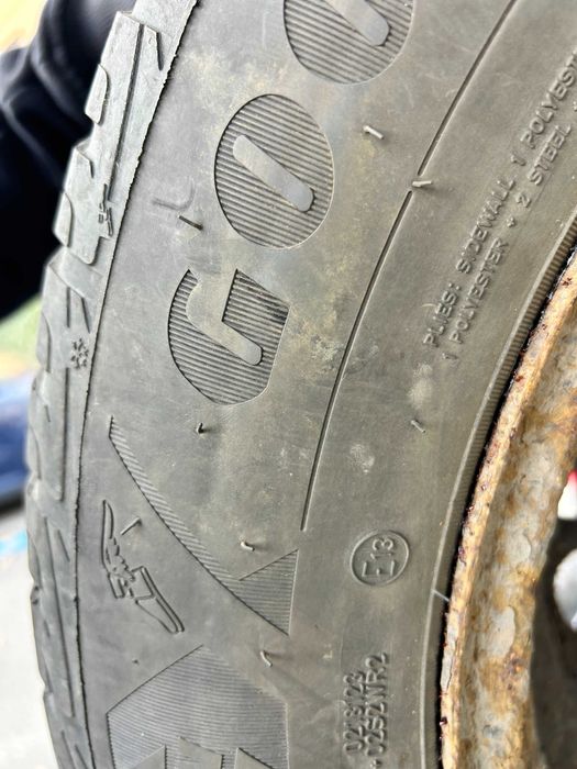 Vand set 4 *Jante + Anvelope de IARNA GOOD YEAR