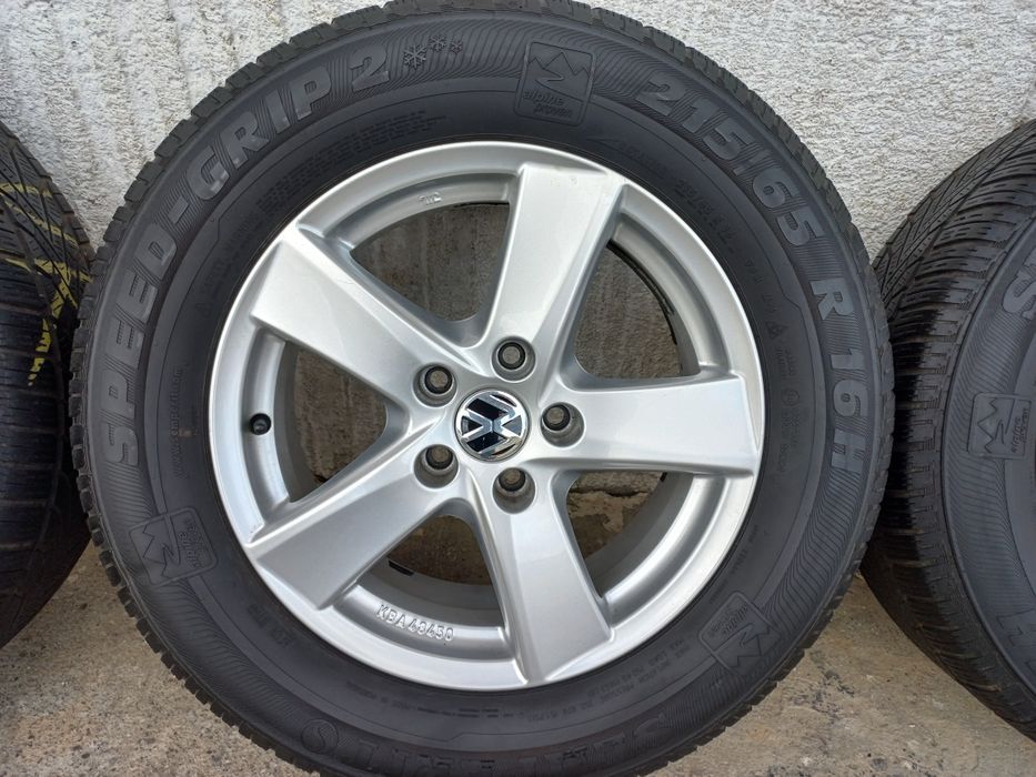 1 ) Jante r16 5x112 vw tiguan skoda seat audi  215 65 16