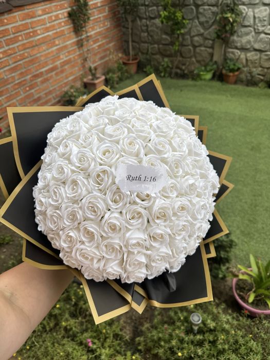 Buchete din trandafiri de sapun