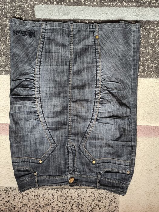 Дънкова пола и потник Kensol Л размер