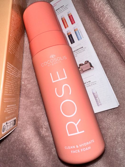 Cocosolis пяна за почистване на лице Rose