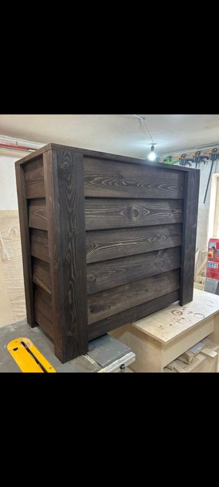 Кашпо, клумбы из дерева