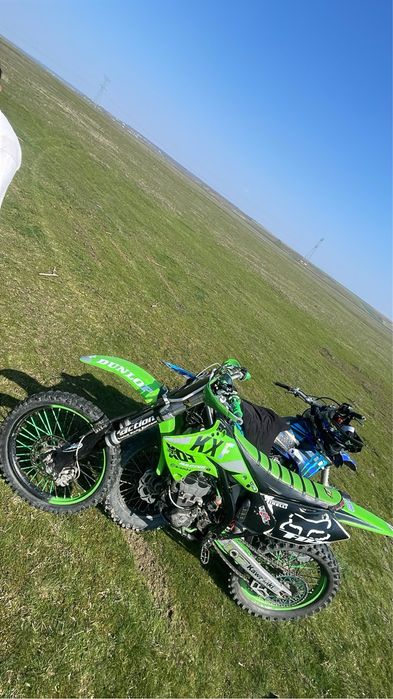 Kawasaki kx250F 4 timpi