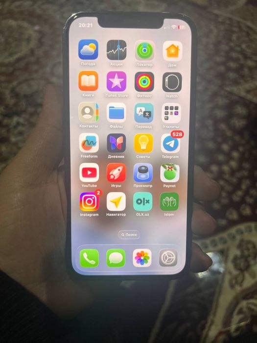Iphone 12pro 128 gb pasprt kopya