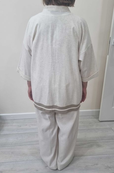 Костюм тройка из льна