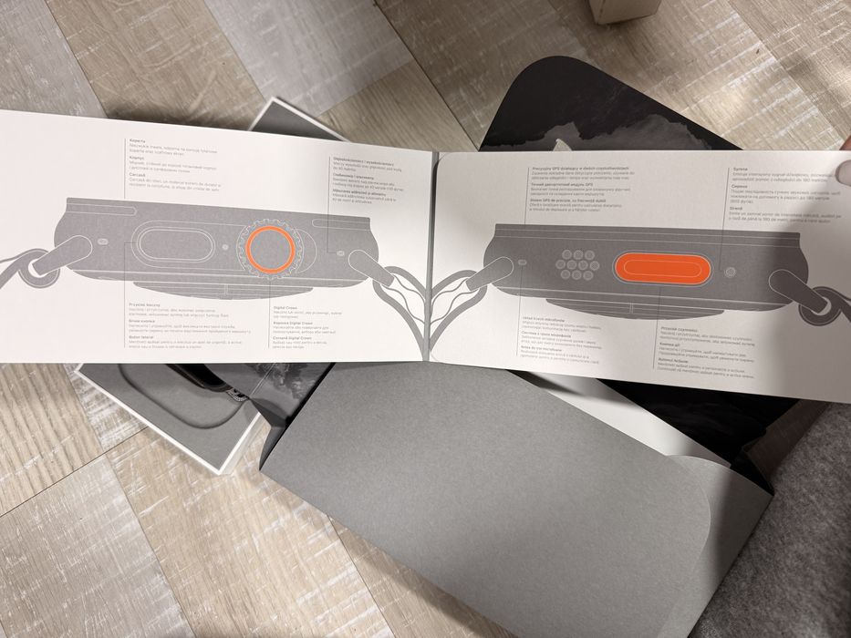 AppleWatch nou Ultra 3 negru barbati