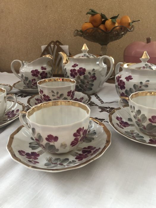 Чайный сервиз Вербилки, СССР